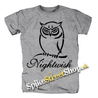 NIGHTWISH - Owl - sivé pánske tričko