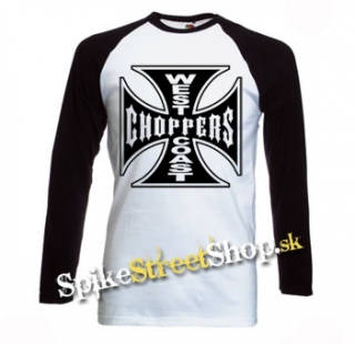 CHOPPERS - Cross - pánske tričko s dlhými rukávmi