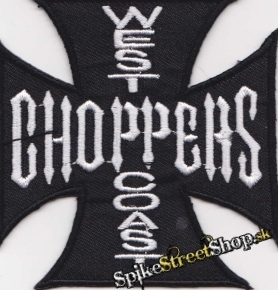WEST COAST CHOPPERS - B&W Logo - nažehlovacia nášivka
