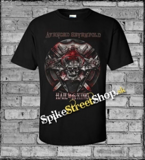 AVENGED SEVENFOLD - Hail To The King Battle Amour - čierne detské tričko