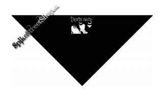 DEATH NOTE - Logo & Portrait - čierna bavlnená šatka na tvár