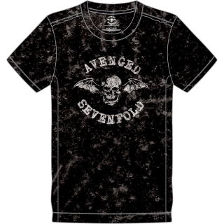 AVENGED SEVENFOLD - Logo - čierne pánske tričko