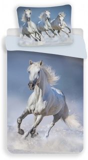 Posteľné obliečky z kolekcie HORSES - Horses White