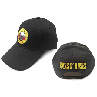 GUNS N ROSES - Circle Logo & Back Logo - čierna šiltovka