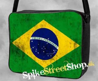 ZÁSTAVA BRAZÍLIA - taška na rameno 