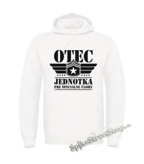 OTEC - Jednotka pre špeciálne úlohy - biela pánska mikina