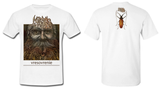 LUNATIC GODS - Vresovrenie Cover Art Colour - biele detské tričko