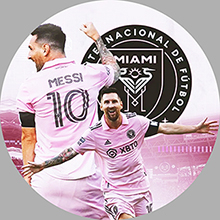 LIONEL MESSI - Inter Miami CF - odznak