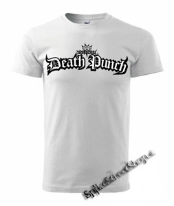 FIVE FINGER DEATH PUNCH - Logo - biele pánske tričko