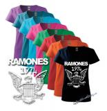 RAMONES - 1974 - farebné dámske tričko (-50%=VÝPREDAJ)