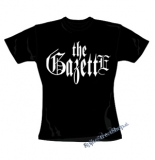 THE GAZETTE - Logo - čierne dámske tričko (-30%=VÝPREDAJ)