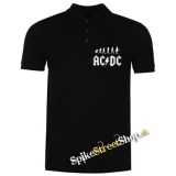 AC/DC - Evolution - čierna pánska polokošeľa (-30%=VÝPREDAJ)