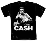 JOHNNY CASH - Flippin - čierne pánske tričko (Výpredaj)