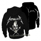 METALLICA - Rocker - čierna pánska mikina na zips
