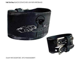 FALL OUT BOY - Black Wristband With Logo - kožený náramok (Výpredaj)