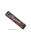 NIGHTWISH - Brown Embossed Wristband - kožený náramok (Výpredaj)