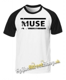 MUSE - Crash Logo - dvojfarebné pánske tričko (-30% Výpredaj)
