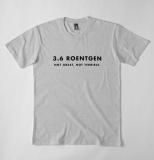 CHERNOBYL - 3,6 Roentgen - sivé pánske tričko (-50%=VÝPREDAJ)