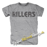 KILLERS - Logo - sivé pánske tričko (-50%=VÝPREDAJ)