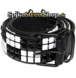 SKA SKA BLACK & WHITE - SHINE - opasok s čierno-bielou šachovnicou (Výpredaj)
