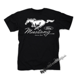 FORD MUSTANG - Horse Logo American Muscle - pánske tričko (-50%=VÝPREDAJ)