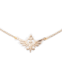 NINTENDO - Golden Necklace with Hyrule Charm - prívesok na krk (Výpredaj)