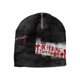 BLEEDING THROUGH - Embroidered Beanie - zimná čiapka (Výpredaj)