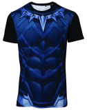 MARVEL COMICS - Sublimated Black Panther Men T-shirt - pánske tričko (Výpredaj)