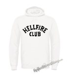 STRANGER THINGS - HELLFIRE CLUB - Logo - biela pánska mikina