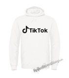TIK TOK - Logo 2 - biela pánska mikina
