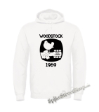 WOODSTOCK - 1969 - biela pánska mikina