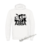 Biela detská mikina ABBA - Band