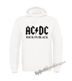 Biela detská mikina AC/DC - Back In Black