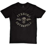 AVENGED SEVENFOLD - Classic Deathbat HiBuild - čierne pánske tričko