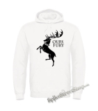 Biela detská mikina GAME OF THRONES - OURS IS THE FURY - House Baratheon