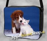 CAT COLLECTION - Mačka a psík - taška na rameno 