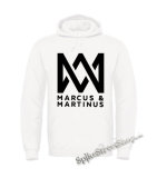 Biela detská mikina MARCUS & MARTINUS - Logo