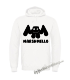 Biela detská mikina MARSHMELLO - Logo DJ