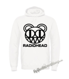 Biela detská mikina RADIOHEAD - Logo