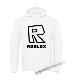 Biela detská mikina ROBLOX - Symbol & Znak