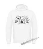 Biela detská mikina WALLS OF JERICHO - Logo