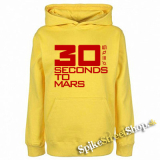 30 SECONDS TO MARS - Logo Red - žltá detská mikina