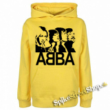 ABBA - Band - žltá detská mikina