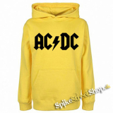 AC/DC - Logo Band - žltá detská mikina