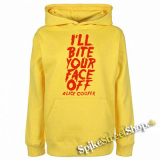 ALICE COOPER - Bite Your Face Off - žltá detská mikina