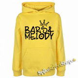 BARS & MELODY - Logo Crest - žltá detská mikina