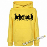 BEHEMOTH - Logo - žltá detská mikina
