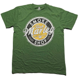 BOB MARLEY - Smoke Shop - zelené pánske tričko