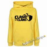 CLASH OF CLANS - Logo - žltá detská mikina