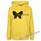 COLDPLAY - Butterfly Logo - žltá detská mikina